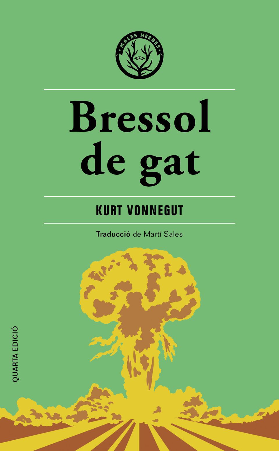 Coberta del llibre | Bressol de gat de Kurt Vonnegut | Editorial Males Herbes