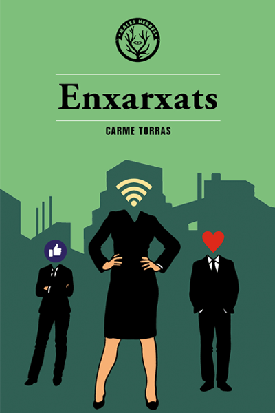 Coberta del llibre | Enxarxats de Carme Torras | Editorial Males Herbes