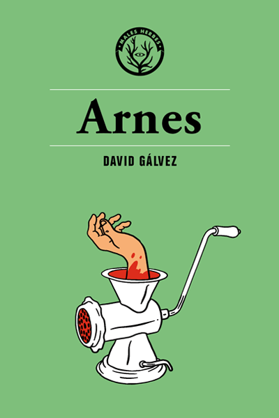 Coberta del llibre | Arnes de David Gálvez | Editorial Males Herbes