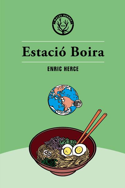 Coberta del llibre | Estació Boira de Enric Herce de la Editorial Males Herbes